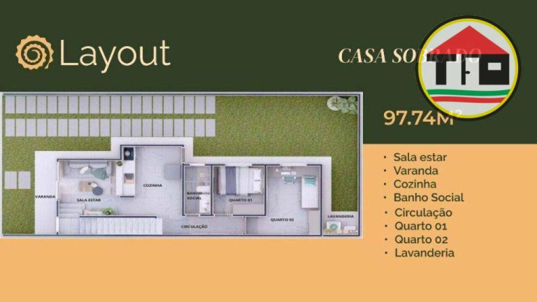 Imagem Sobrado com 3 Quartos à Venda, 97 m² em Liberdade - Marabá Imagem Sobrado com 3 Quartos à Venda, 97 m² em Liberdade - Marabá