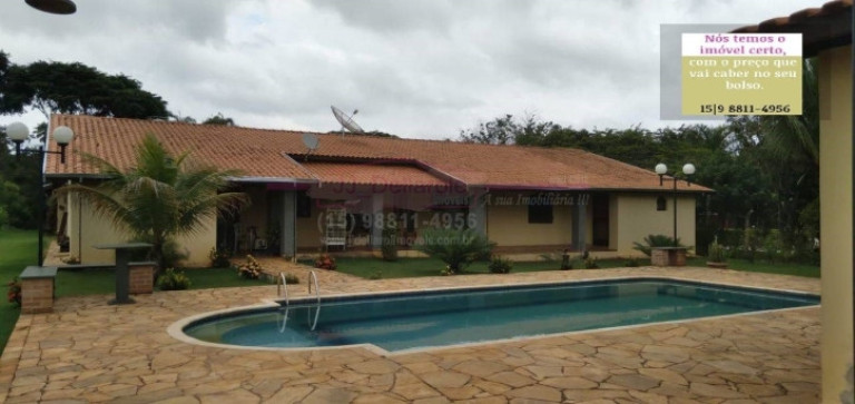 Chácara com 5 Quartos à Venda, 400 m² em Vitassay - Boituva