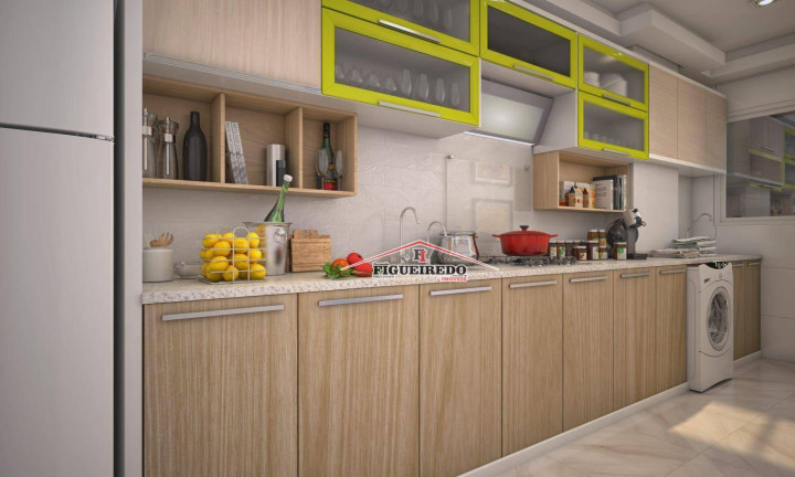 Imagem Apartamento com 2 Quartos à Venda, 57 m² em Guilhermina - Praia Grande
