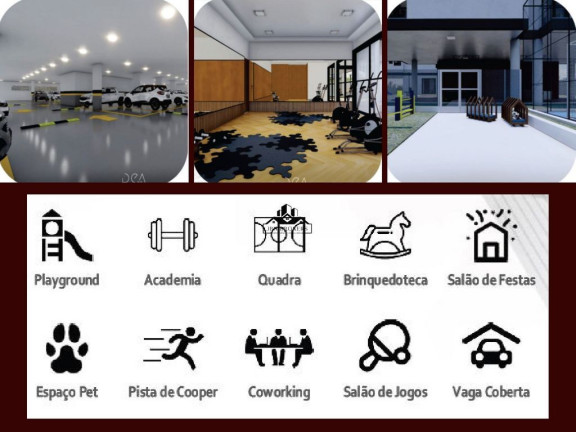 Imagem Apartamento com 2 Quartos à Venda, 52 m² em Jardim Santo Antônio - Santo André