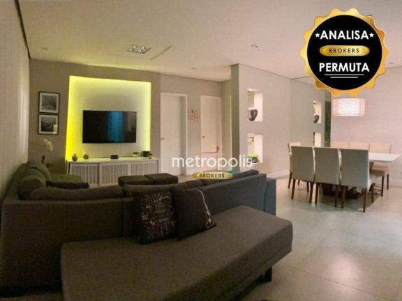 Apartamento com 3 Quartos à Venda, 142 m² em Santa Maria - São Caetano Do Sul
