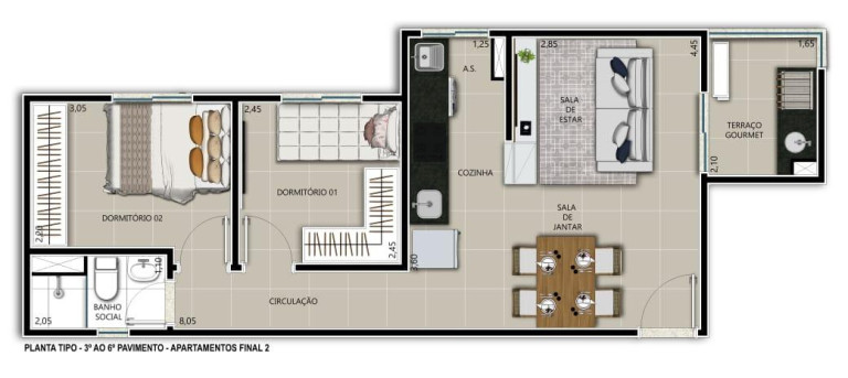 Imagem Apartamento com 2 Quartos à Venda, 45 m² em Vila Ré - São Paulo Imagem Apartamento com 2 Quartos à Venda, 45 m² em Vila Ré - São Paulo