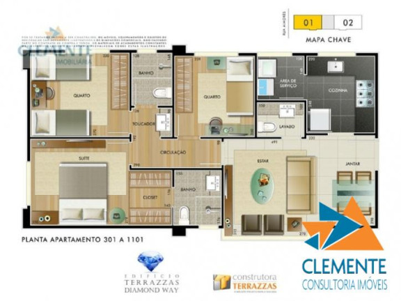 Imagem Apartamento com 3 Quartos à Venda, 70 m² em Santo Agostinho - Belo Horizonte Imagem Apartamento com 3 Quartos à Venda, 70 m² em Santo Agostinho - Belo Horizonte