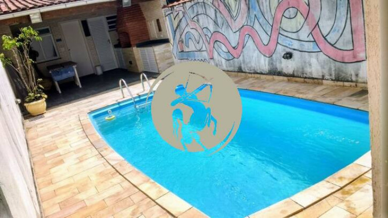 Imagem Casa com 4 Quartos à Venda, 239 m² em Campo Grande - Santos Imagem Casa com 4 Quartos à Venda, 239 m² em Campo Grande - Santos