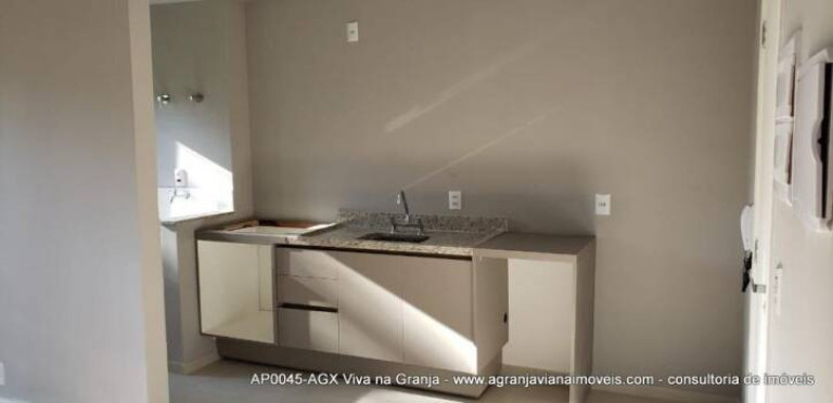 Imagem Apartamento com 1 Quarto para Alugar, 38 m² em Granja Viana - Cotia