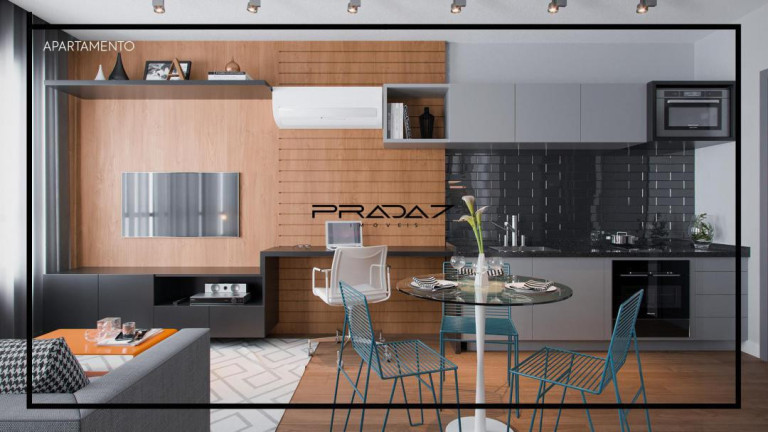 Imagem Imóvel com 1 Quarto à Venda, 20 m² em Centro - Curitiba