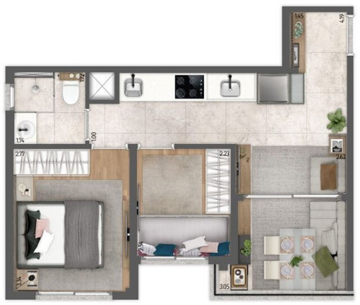 Imagem Apartamento com 2 Quartos à Venda, 40 m² em Vila Mariana - São Paulo Imagem Apartamento com 2 Quartos à Venda, 40 m² em Vila Mariana - São Paulo