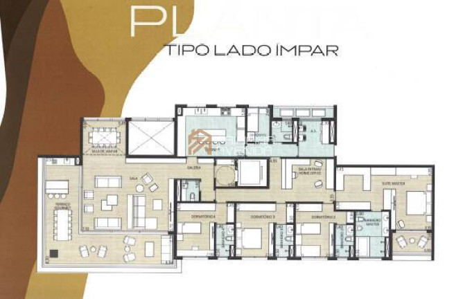 Imagem Apartamento com 4 Quartos à Venda, 303 m² em Jardim Das Colinas - São José Dos Campos Imagem Apartamento com 4 Quartos à Venda, 303 m² em Jardim Das Colinas - São José Dos Campos