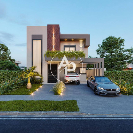 Casa de Condomínio com 4 Quartos à Venda, 165 m² em Cará-cará - Ponta Grossa