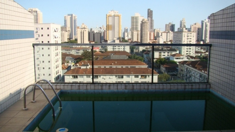 Imagem Cobertura com 3 Quartos à Venda, 140 m² em Campo Grande - Santos Imagem Cobertura com 3 Quartos à Venda, 140 m² em Campo Grande - Santos
