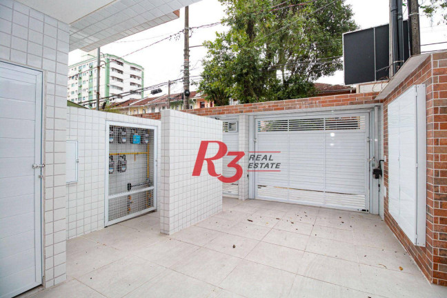 Imagem Casa de Vila com 2 Quartos à Venda, 100 m² em Campo Grande - Santos