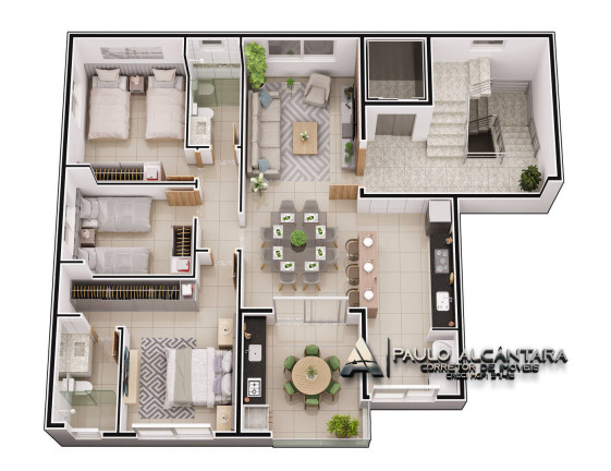Imagem Apartamento com 4 Quartos à Venda, 212 m² em Bom Retiro - Ipatinga Imagem Apartamento com 4 Quartos à Venda, 212 m² em Bom Retiro - Ipatinga