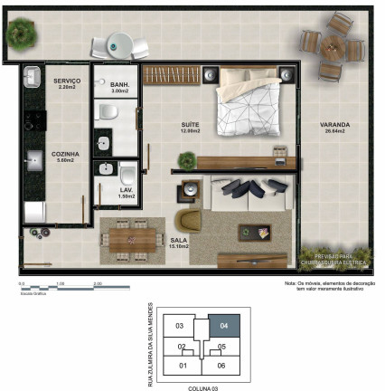 Imagem Apartamento com 1 Quarto à Venda, 60 m² em Braga - Cabo Frio Imagem Apartamento com 1 Quarto à Venda, 60 m² em Braga - Cabo Frio