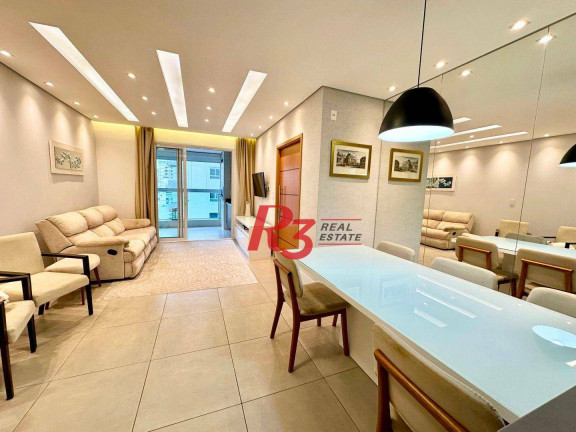 Imagem Apartamento com 3 Quartos à Venda, 110 m² em Boqueirão - Santos Imagem Apartamento com 3 Quartos à Venda, 110 m² em Boqueirão - Santos