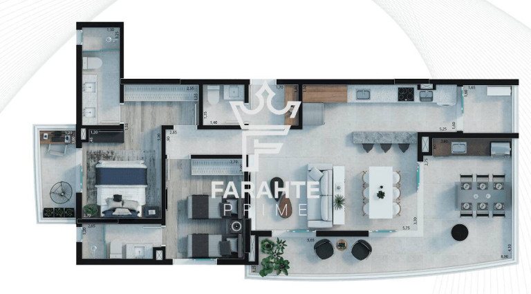Imagem Apartamento com 1 Quarto à Venda, 66 m² em Gonzaga - Santos Imagem Apartamento com 1 Quarto à Venda, 66 m² em Gonzaga - Santos