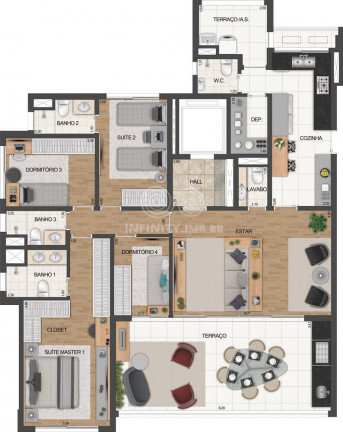 Imagem Apartamento com 4 Quartos à Venda, 163 m² em Moema - São Paulo Imagem Apartamento com 4 Quartos à Venda, 163 m² em Moema - São Paulo
