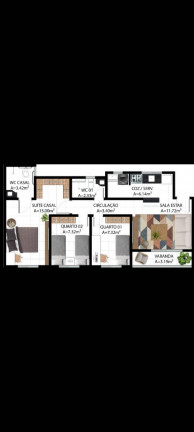 Imagem Apartamento com 3 Quartos à Venda, 57 m² em Couto Fernandes - Fortaleza Imagem Apartamento com 3 Quartos à Venda, 57 m² em Couto Fernandes - Fortaleza