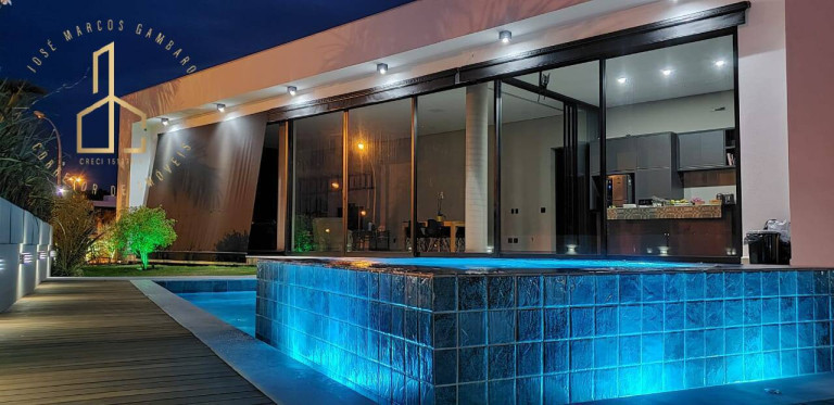 Imagem Casa de Condomínio com 3 Quartos à Venda, 294 m² em Alphaville Nova Esplanada - Votorantim