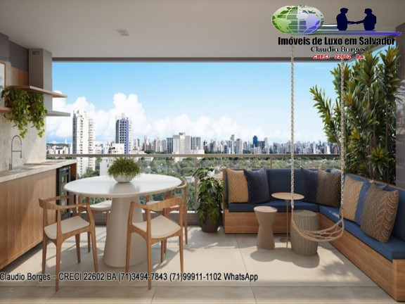 Imagem Apartamento com 4 Quartos à Venda, 164 m² em Caminho Das árvores - Salvador Imagem Apartamento com 4 Quartos à Venda, 164 m² em Caminho Das árvores - Salvador