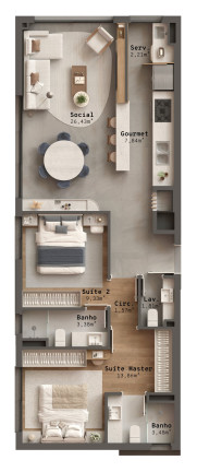 Imagem Apartamento com 3 Quartos à Venda, 144 m² em Petrópolis - Porto Alegre