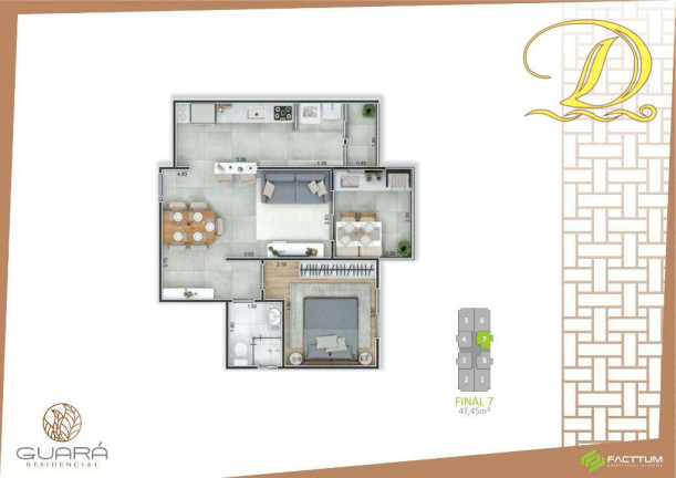 Imagem Apartamento com 1 Quarto à Venda, 47 m² em Vila Guilhermina - Praia Grande Imagem Apartamento com 1 Quarto à Venda, 47 m² em Vila Guilhermina - Praia Grande