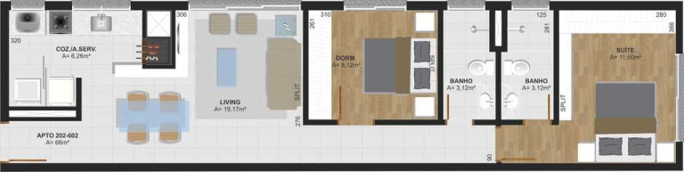 Imagem Imóvel com 2 Quartos à Venda, 61 m² em Menino Deus - Porto Alegre Imagem Imóvel com 2 Quartos à Venda, 61 m² em Menino Deus - Porto Alegre