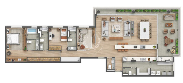 Imagem Cobertura com 3 Quartos à Venda, 188 m² em Sumaré - São Paulo Imagem Cobertura com 3 Quartos à Venda, 188 m² em Sumaré - São Paulo