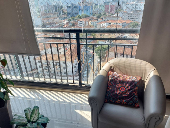 Imagem Apartamento com 3 Quartos à Venda, 82 m² em Gonzaga - Santos