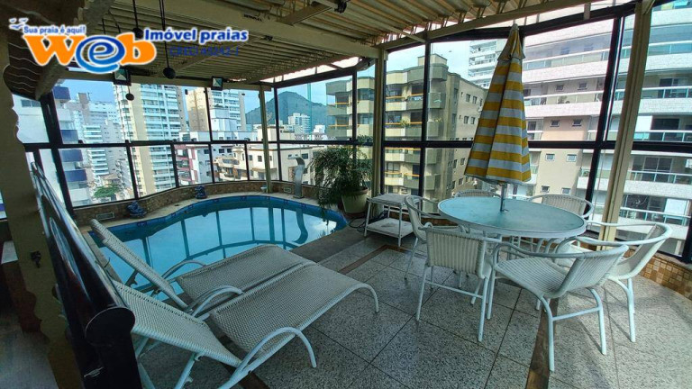 Imagem Cobertura com 4 Quartos para Alugar, 300 m² em Canto Do Forte - Praia Grande