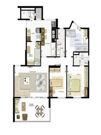 Imagem Apartamento com 3 Quartos à Venda, 103 m² em Federação - Salvador Imagem Apartamento com 3 Quartos à Venda, 103 m² em Federação - Salvador