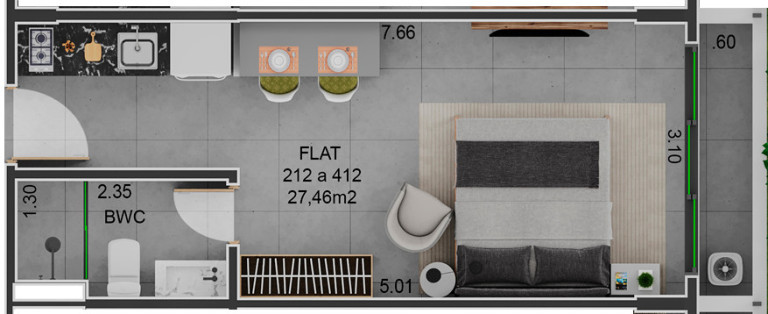Imagem Imóvel com 1 Quarto à Venda, 27 m² em Jardim Oceania - João Pessoa Imagem Imóvel com 1 Quarto à Venda, 27 m² em Jardim Oceania - João Pessoa