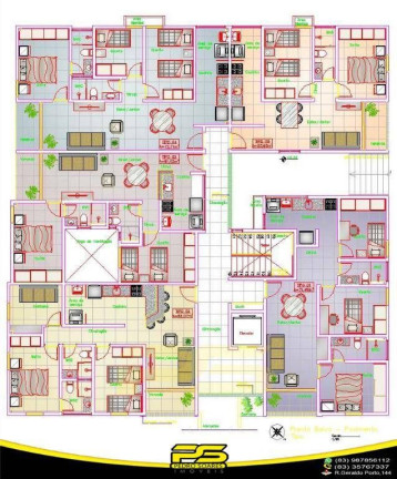 Imagem Apartamento com 3 Quartos à Venda, 71 m² em João Pessoa Imagem Apartamento com 3 Quartos à Venda, 71 m² em João Pessoa