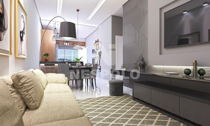 Imagem Apartamento com 1 Quarto à Venda, 70 m² em Várzea - Itapema