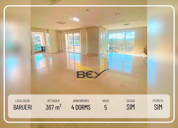 Imagem Apartamento com 4 Quartos à Venda ou Locação, 367 m² em Tamboré - Barueri Imagem Apartamento com 4 Quartos à Venda ou Locação, 367 m² em Tamboré - Barueri