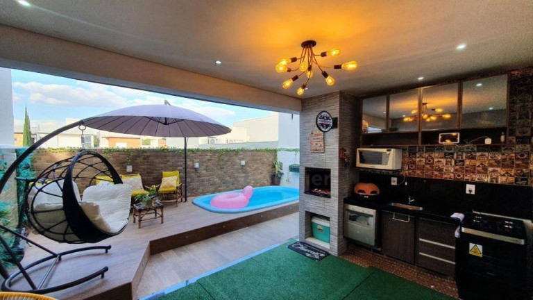 Casa com 3 Quartos à Venda, 146 m² em Jardim Park Real - Indaiatuba
