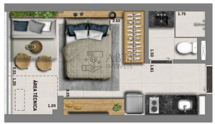 Imagem Apartamento com 1 Quarto à Venda, 25 m² em Vila Mariana - São Paulo Imagem Apartamento com 1 Quarto à Venda, 25 m² em Vila Mariana - São Paulo