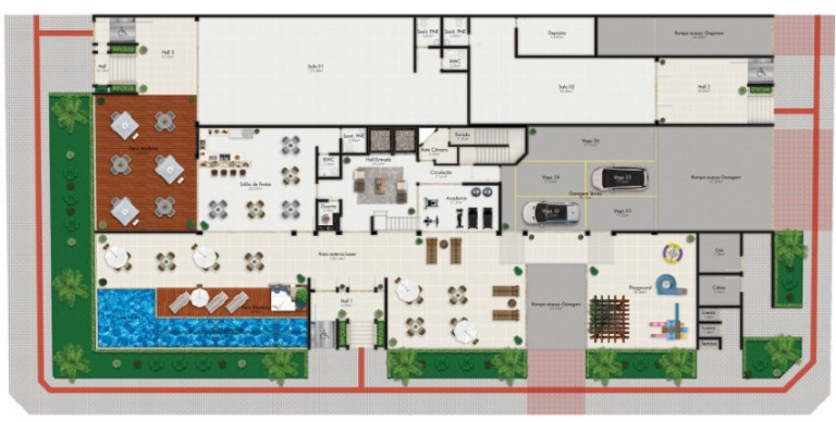 Imagem Cobertura com 4 Quartos à Venda, 237 m² em Praia Brava De Itajaí - Itajaí