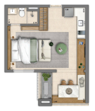 Imagem Apartamento com 1 Quarto à Venda, 37 m² em Vila Mariana - São Paulo Imagem Apartamento com 1 Quarto à Venda, 37 m² em Vila Mariana - São Paulo