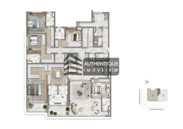 Imagem Apartamento com 4 Quartos à Venda, 341 m² em Campo Belo - São Paulo Imagem Apartamento com 4 Quartos à Venda, 341 m² em Campo Belo - São Paulo