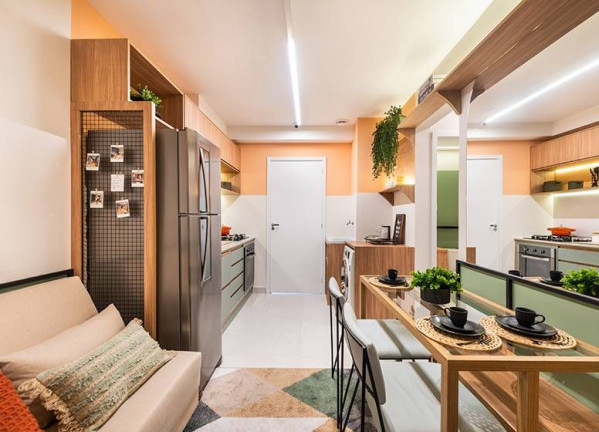 Imagem Apartamento com 2 Quartos à Venda, 32 m² em Parque Novo Mundo - São Paulo
