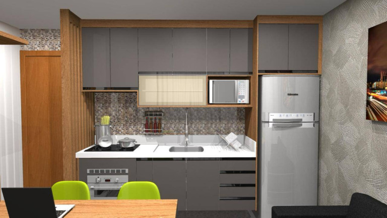 Apartamento com 1 Quarto à Venda, 24 m² em Vila Parque Jabaquara - São Paulo
