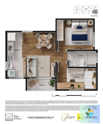 Imagem Apartamento com 2 Quartos à Venda, em Portal Das Flores - São Pedro Da Aldeia Imagem Apartamento com 2 Quartos à Venda, em Portal Das Flores - São Pedro Da Aldeia
