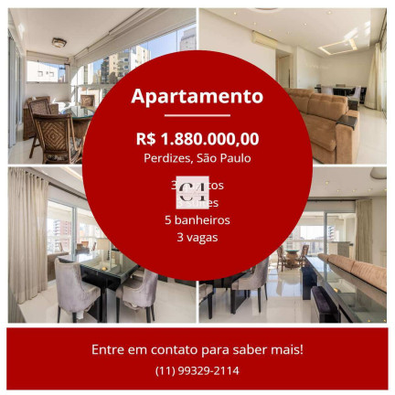 Imagem Apartamento com 3 Quartos à Venda, 130 m² em Perdizes - São Paulo Imagem Apartamento com 3 Quartos à Venda, 130 m² em Perdizes - São Paulo