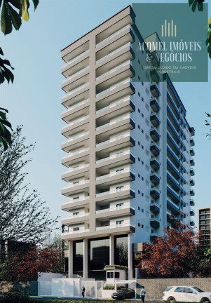 Apartamento com 2 Quartos à Venda, 74 m² em Canto Do Forte - Praia Grande