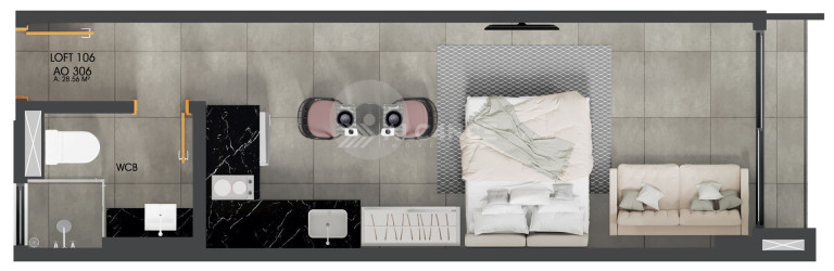 Imagem Flat com 1 Quarto à Venda, 37 m² em Intermares - Cabedelo Imagem Flat com 1 Quarto à Venda, 37 m² em Intermares - Cabedelo