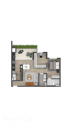 Imagem Apartamento com 2 Quartos à Venda, 73 m² em Centro - Curitiba Imagem Apartamento com 2 Quartos à Venda, 73 m² em Centro - Curitiba