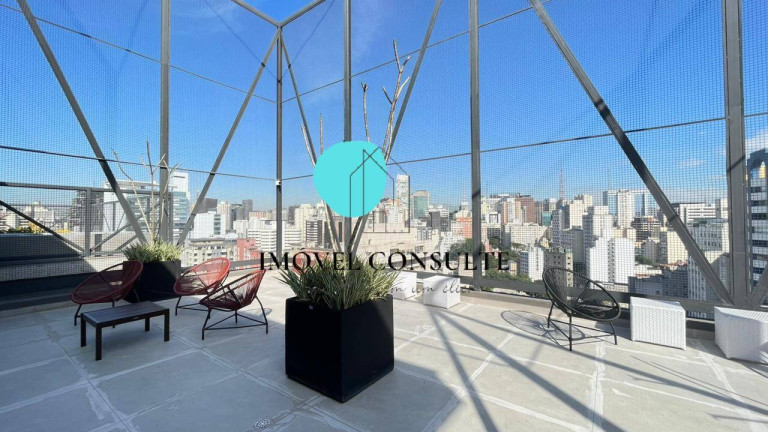 Apartamento com 1 Quarto para Alugar, 32 m² em Consolação - São Paulo