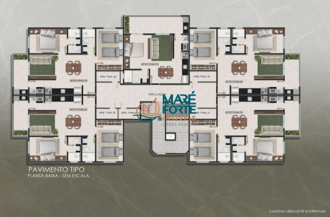 Imagem Apartamento com 1 Quarto à Venda, 44 m² em Silop - Ubatuba Imagem Apartamento com 1 Quarto à Venda, 44 m² em Silop - Ubatuba