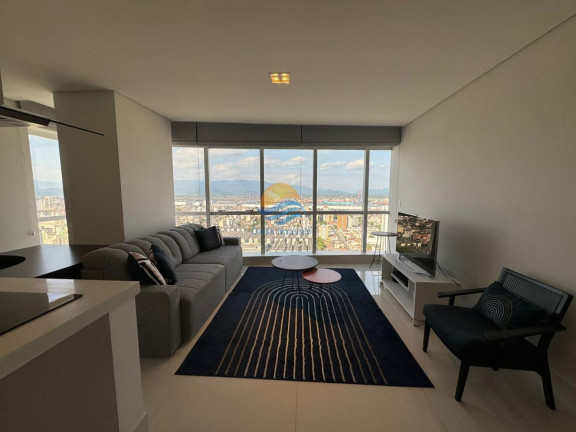 Imagem Apartamento com 1 Quarto para Alugar, 68 m² em Aparecida - Santos