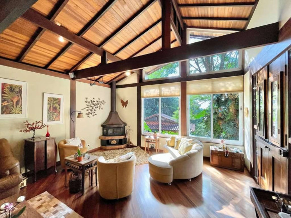 Imagem Casa de Condomínio com 4 Quartos à Venda,  em Moinho Velho - Embu Das Artes